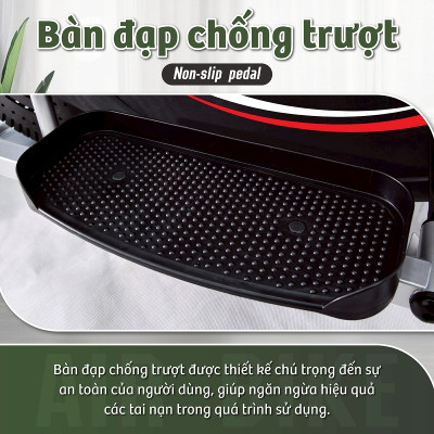 BG Xe đạp tập thể dục tại nhà toàn thân ELLITIPCAL BIKE 8703 (hàng nhập khẩu)