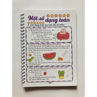 Sách Takenote lớp 2-3: Toán + Tập Làm Văn + Tiếng Anh 3-12 khổ A5 (Phiên Bản Mới Nhất)