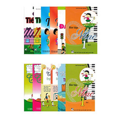 Combo Sách Tham Khảo Dành Cho Học Sinh Lớp 1 Theo Chương Trình Tiểu Học Mới Định Hướng Phát Triển Năng Lực (Bộ 12 Cuốn) 