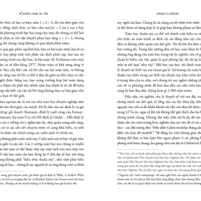 Sách - How Not To Be Wrong - Để Không Phạm Sai Lầm - Toán Học Ẩn Chứa Trong Cuộc Sống