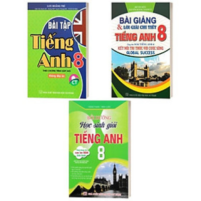Sách - Bài Tập Tiếng Anh + Bài Giảng Và Lời Giải Chi Tiết Tiếng Anh + Bồi Dưỡng Học Sinh Giỏi Tiếng Anh - Lớp 8