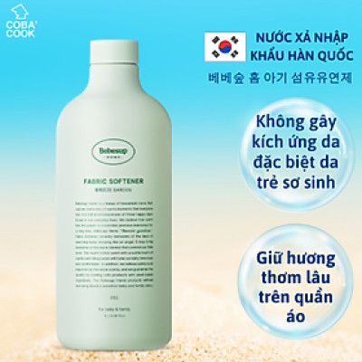 Nước Xả Quần Áo Không Gây Kích Ứng Da Nhập Khẩu Hàn Quốc Bebesup