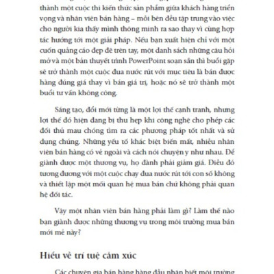 Trí Tuệ Cảm Xúc Trong Kinh Doanh - Bí Quyết Kết Nối Và Thu Phục Khách Hàng Hiệu Quả _FN