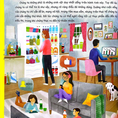 Sách - Thiên Nhiên - Tại Sao Chúng Ta Cần Thiên Nhiên Xanh Tươi?