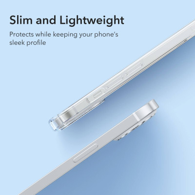 Ốp Lưng dành cho iPhone 14 / 14 Plus/ 14 Pro / 14 Pro Max ESR Krystec Clear Case Siêu Trong Suốt Chống Ố Vàng - Kèm Combo Kính Cường Lực Màn Hình và Camera- Hàng Chính Hãng