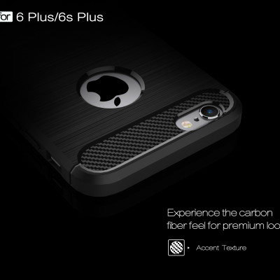 Ốp lưng chống sốc Likgus cho iPhone 6 Plus / 6s Plus (chuẩn quân đội, chống va đập, chống vân tay) - Hàng chính hãng