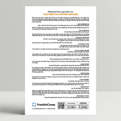 Trao Niềm Tin & Truyền Cảm Hứng (Trust and Inspire) - Stephen M. R. Covey - PACE Books