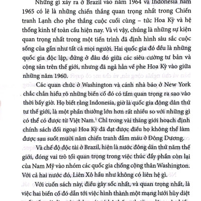 Phương Pháp Jakarta - Lịch Sử Các Hoạt Động Bí Mật Của CIA Thời Chiến Tranh Lạnh Ở Đông Nam Á Và Mỹ Latin