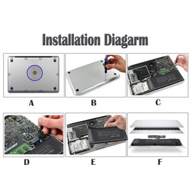 Pin Tương Thích Cho Macbook Pro 15 Inch A1321 A1286 Mid 2009 TEEEMO PC Hàng Nhập Khẩu New Seal
