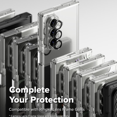 Ốp lưng trong suốt mỏng nhẹ RINGKE Fusion Magnetic cho Samsung Galaxy Z Fold 7, sạc từ tính chống ố vàng_ Hàng chính hãng