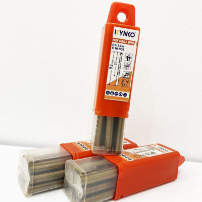 MŨI KHOAN INOX KYNKO đường kính phi Ø 5.5mm M2- 055 (VỈ 10 CHIẾC)