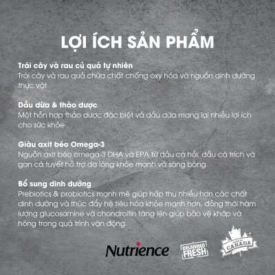 Thức Ăn Cho Chó Nhỏ Nutrience Infusion Bao 1kg - Thịt Gà, Rau Củ Và Trái Cây Tự Nhiên