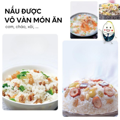 Nồi cơm điện tử Zojirushi 1L NS-ZAQ10-WZ, công suất 610W, sản xuất tại Nhật Bản, bảo hành 3 năm|HÀNG CHÍNH HÃNG