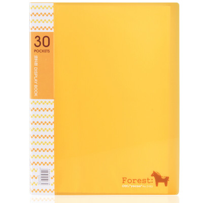 File lá 30 lá Deli 5163 Giao màu ngẫu nhiên đựng tài liệu hồ sơ lưu trữ giấy tờ cỡ A4