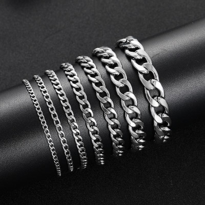 Vòng tay nam - Lắc tay nam nữ kiểu lặc đơn đẹp sang trọng titan thép không gỉ trangsucpt PTLTNA76