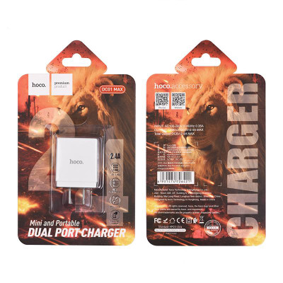 Củ Sạc Hoco DC01 Max - 2,4A - hàng chính hãng