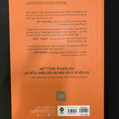 Kinh Thánh Về Nghệ Thuật Bán Hàng - Jeffrey Gitomer - Thanh Tùng, Thu Huyền dịch - (bìa mềm)