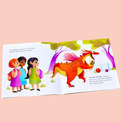 Sách cho bé - "Bí Kíp Luyện Rồng" - Cùng Rồng Nhỏ Học Điều Hay - Trọn bộ 8 cuốn - Sách tranh