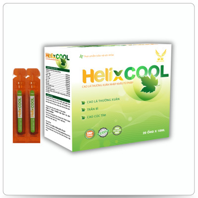 [TPBVSK] HELIX COOL - Siro hỗ trợ giảm ho, sổ mũi (H/20 ống x 10ml)
