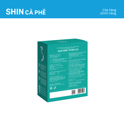 Cà phê A Lưới Blend - SHIN Cà Phê - Phin giấy - Hộp 5 gói