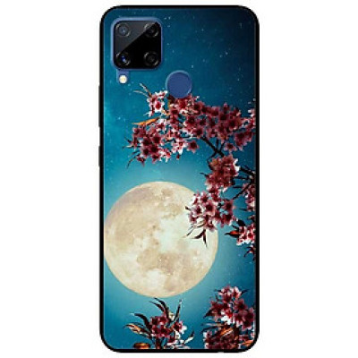 Ốp lưng dành cho Realme C15 mẫu Trăng Hoa