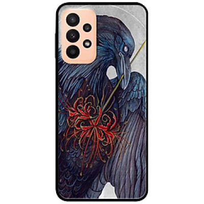 Ốp lưng dành cho Samsung A13 4G mẫu Chú Chim Cầm Hoa