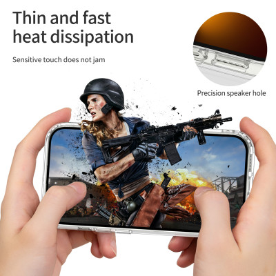 Ốp Lưng PC Hybrid Clear Dành Cho iPhone 14 / iPhone 14 Plus / iPhone 14 Pro / iPhone 14 Pro Max - Hàng Chính Hãng LEEU DESIGN