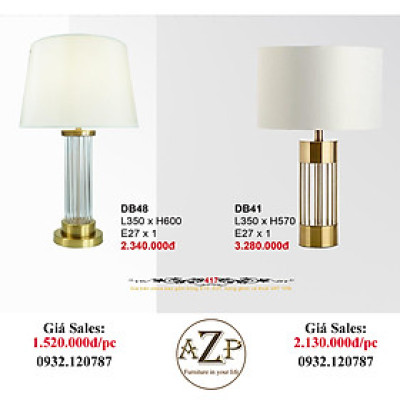 AZP - ĐÈN ĐỨNG / ĐÈN TRANG TRÍ / ĐÈN PHÒNG KHÁCH AZP-DB41 / DB48 phong cách đương đại, hàng nhập khẩu AZP