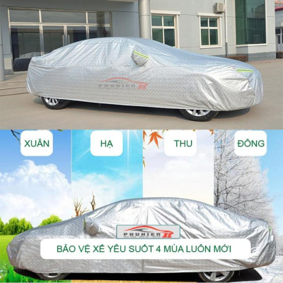 Bạt Phủ Ô Tô Kia Cerato Cao Cấp 3 Lớp Chống Nắng Nóng Chống Nước Chống xước