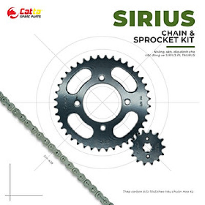 Nhông sên dĩa SIRIUS Fi, TAURUS - Nhông sên dĩa CATTA chất lượng cao