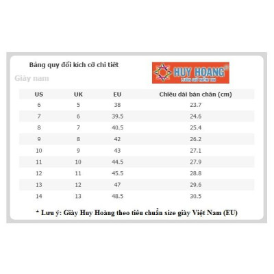 HP7555 - Giày tăng chiều cao Huy Hoàng màu xanh đậm