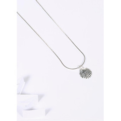 Dây chuyền bạc mặt vỏ sò