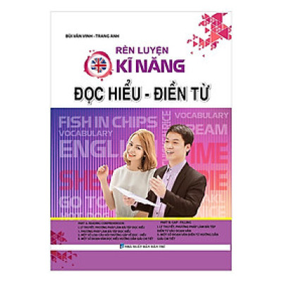 Sách - Rèn Luyện Kĩ Năng Đọc Hiểu - Điền Từ - Khang Việt Book