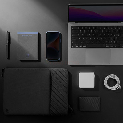 Túi chống sốc Tomtoc Voyage-A10 Laptop Sleeve MBook Air/Pro - Hàng chính hãng