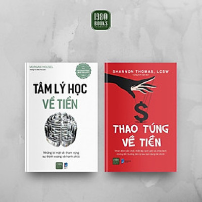Sách - Combo 2 Cuốn: Tâm Lý Học Về Tiền + Thao Túng Về Tiền - 1980 Books