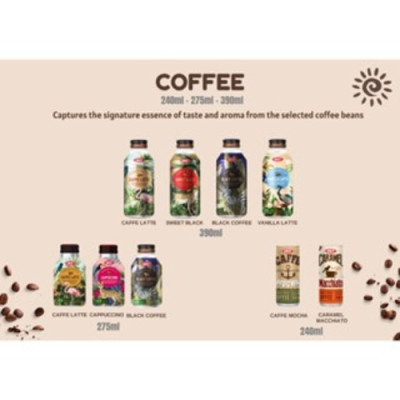 Cà phê Latte OKF Hàn Quốc 390ML Brazil Arabica beans