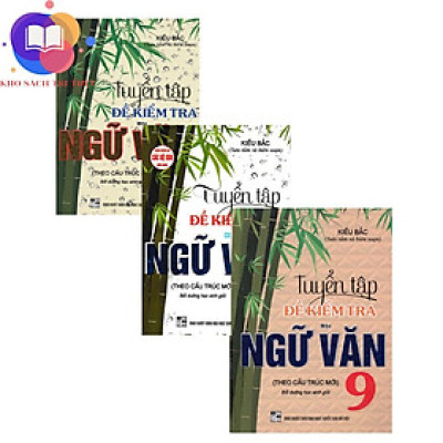 Sách Tham Khảo - Combo Tuyển Tập Đề Kiểm Tra Môn Ngữ Văn Bồi Dưỡng Học Sinh Giỏi Lớp 7, 8, 9 (Theo Cấu Trúc Mới)
