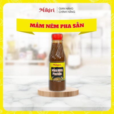 Bộ Tứ Mắm Mikiri 1 Mắm nêm pha sẵn + 1 Mắm tôm + 1 Mắm ruốc + 1 Mắm ruốc xào - Gia vị chế biến hoặc ăn liền