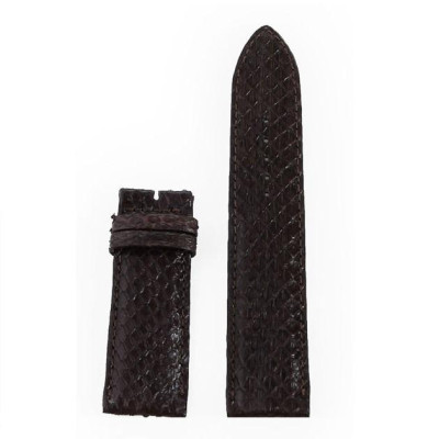 HC8313-14-15 - Dây đồng hồ Huy Hoàng da trăn size 22, 24, 26 màu da nguyên thủy, đen, nâu