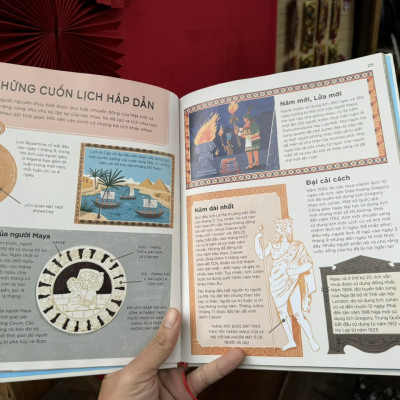 (Bìa cứng) BÁCH KHOA TOÀN THƯ VỀ LỊCH SỬ THỜI GIAN – Clive Gifford, Teo Georgiev – 1980Edu dịch – NXB Lao động – 1980 Books