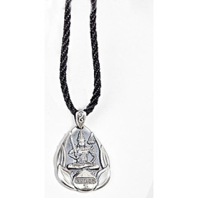 Mặt Dây Chuyền Bạc Phật Bản Mệnh Tuổi Sửu Dần Hư Không Tạng Ngọc Quý Gemstones