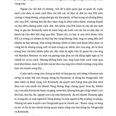 John F. Kennedy Một Cuộc Đời Dang Dở 1917-1963 - Bìa Cứng