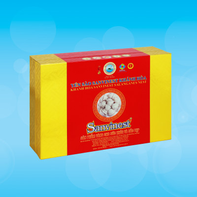 Yến sào Sanvinest Khánh Hòa chính hiệu nguyên tổ sơ chế 100g - S210