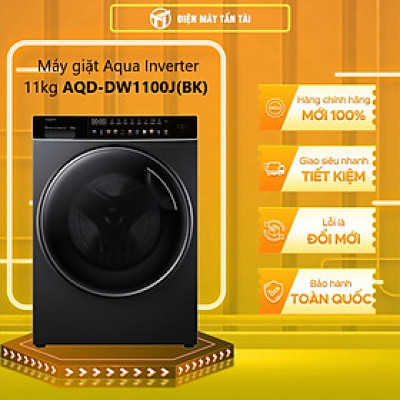 Máy giặt Aqua Inverter 11 kg AQD-DW1100J.BK - Hàng chính hãng - Chỉ giao HCM