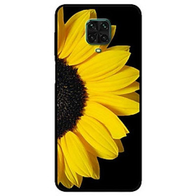 Ốp lưng dành cho Xiaomi Redmi 9s - 9 Pro - 9 Promax mẫu Hoa Hướng Dương Nền Đen