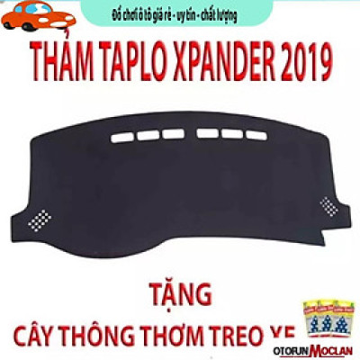 Thảm taplo da vân cacbon dành cho dòng xe mitsubishi xpander 2019