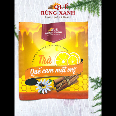 Trà quế cam mật ong Quế Rừng Xanh - sản phẩm độc quyền & duy nhất tại Việt Nam kết hợp 3 trong 1 - Cam, Quế, Mật ong - HÀNG CHÍNH HÃNG