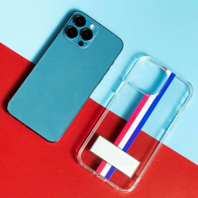 Ốp lưng chống sốc cho iPhone 14 (6.1 inch) hiệu Likgus Thom Browne (bảo vệ toàn diện, chất liệu cao cấp, thiết kế thời trang 3 sọc màu) - hàng nhập khẩu