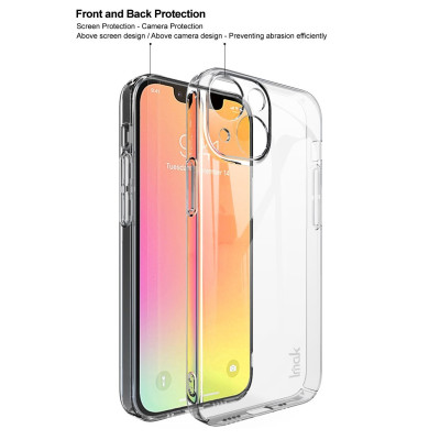 Ốp Lưng Trong Suốt Dành Cho iPhone 13,13 Pro, 13 Pro Max Chính Hãng IMAK Phủ Nano Không Ngả Màu, Không Ố Vàng Theo Thời Gian- Hàng Chính Hãng