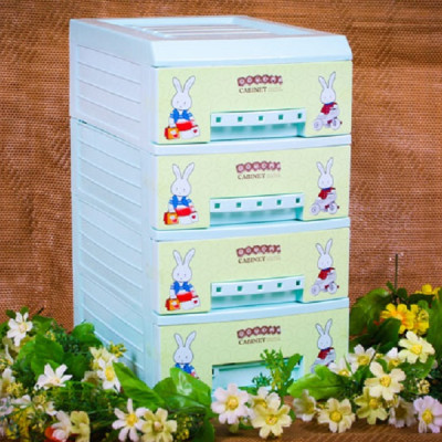 Tủ Doremi 4 Tầng - Màu ngẫu nhiên